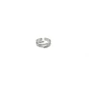 Anello Atena COLORE ARGENTO Bianco