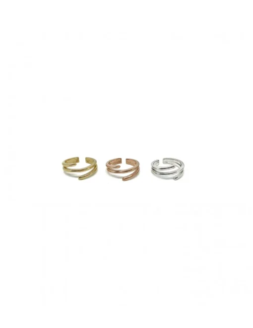 Anello Atena COLORE ARGENTO Bianco