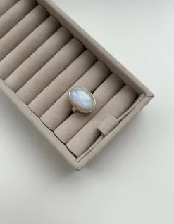 Anello Pietra di Luna Misura 13