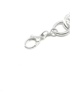 Bracciale Catena Style COLORE ARGENTO Bianco