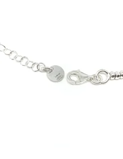 Bracciale Cubetti e Pepita Ovale Smaltata COLORE SMALTO ROSSO