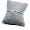 Bracciale Elastico con Cuore Elaborato