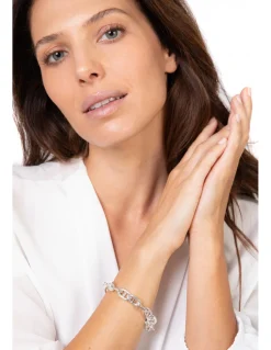 Bracciale Maglia Marina COLORE ARGENTO Bianco