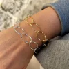 Bracciale Onde COLORE ARGENTO Dorato