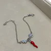 Bracciale Quadrifogli e Cornetto