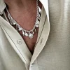 Collana Ad Maiora COLORE ARGENTO Bianco