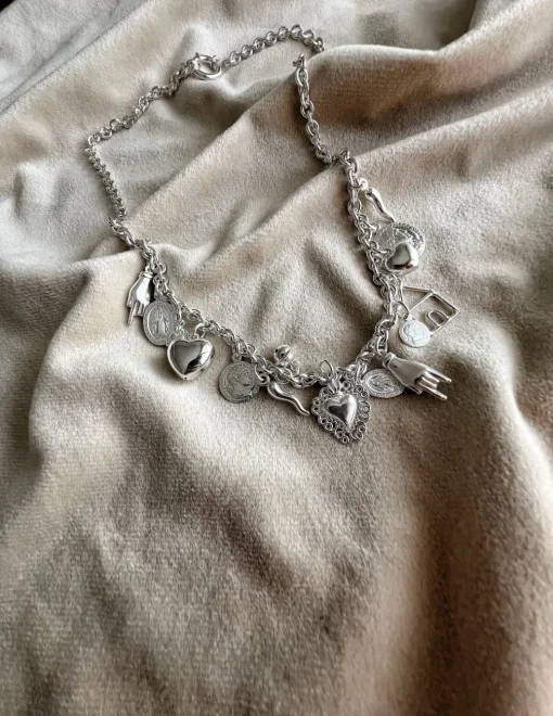 Collana Ad Maiora COLORE ARGENTO Bianco