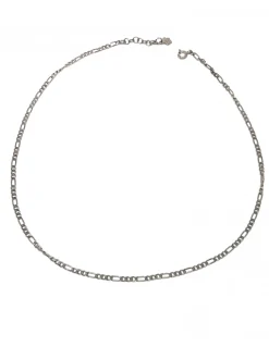 Collana Catena Figaro COLORE ARGENTO Bianco