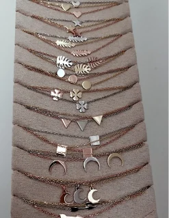 Collana Corta Strangolino con Soggetto Mini COLORE ARGENTO Bianco SOGGETTO stellina