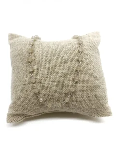 Collana Cristalli Beige