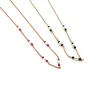 Collana Double and Pearl COLORE CRISTALLI neri
