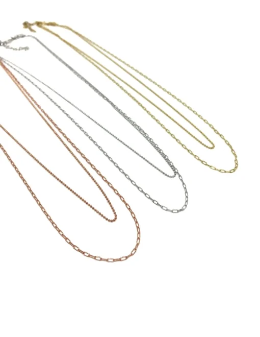 Collana Double Mini COLORE ARGENTO Rosè