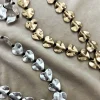Collana Lunga Deva COLORE ALLUMINIO BIANCO