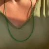 Collana Lunga Malachite