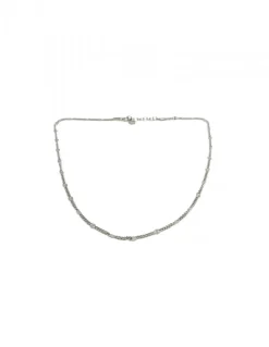 Collana Strangolino Essential COLORE ARGENTO Bianco