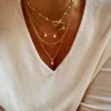 Collana Tre Fili Manhattan COLORE ARGENTO Dorato SOGGETTO stella