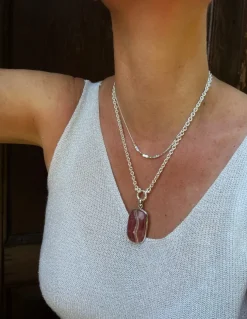 Medaglione Rettangolare Rodocrossite