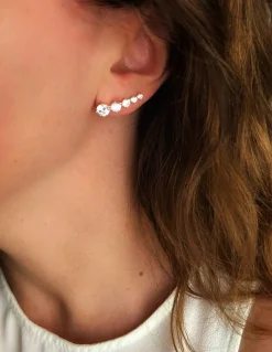 Monorecchino a Lobo Riviera COLORE ARGENTO Dorato