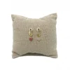 Monorecchino Brooch and Heart COLORE ARGENTO Dorato COLORE ZIRCONI zirconi bianchi
