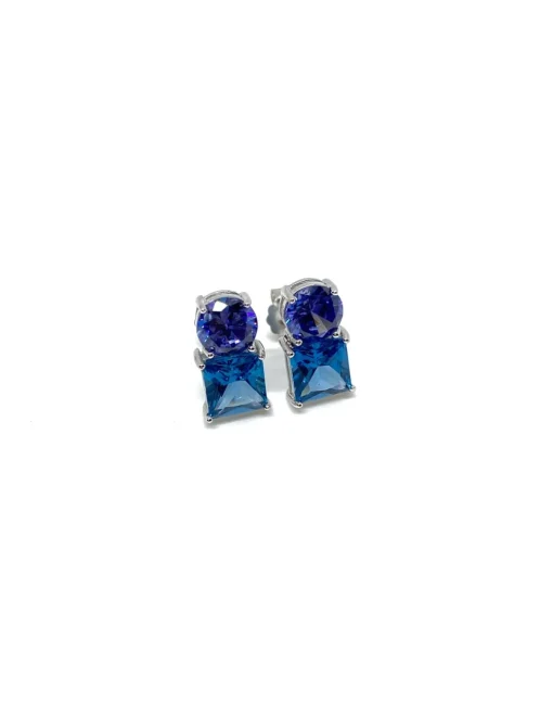 Orecchini Little Paris Blu
